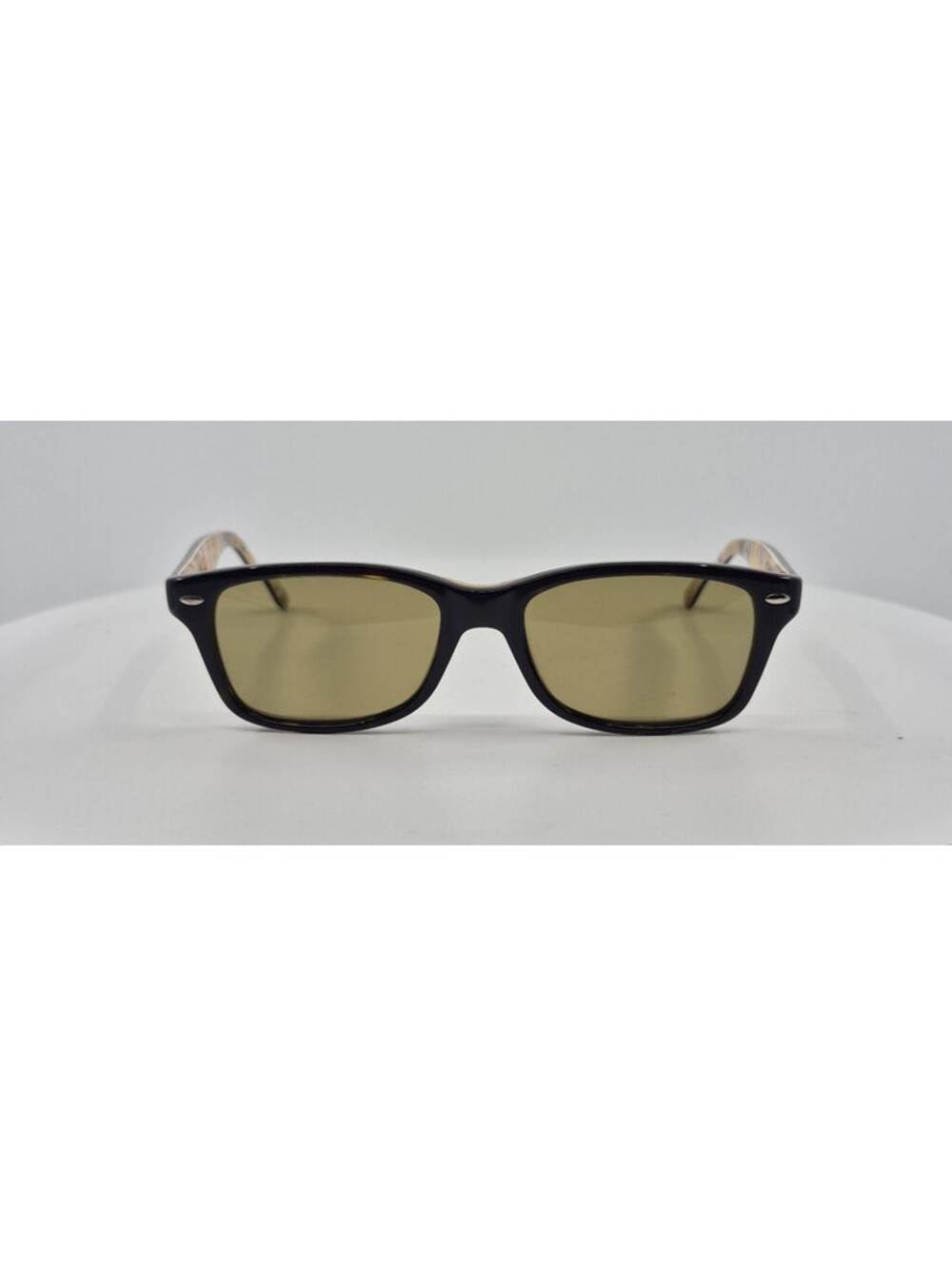 RAY-BAN RB1531 3802 Dark Brown Tortoise Shell 48-16-130 Eyeglasses Frames Logo